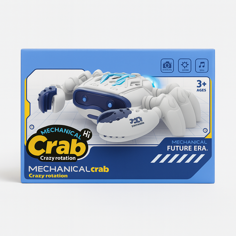 Mechanical Crab Crazy Rotation