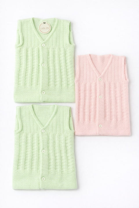 Woolen Vest One Piece