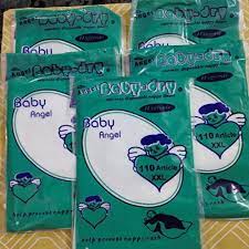 AG ANGEL BABY DRY NAPPY LINER 120PCS