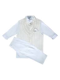 Tony Land Boys Shalwar Suit With Waist Coat 3Pcs #ARG915