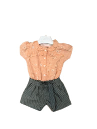 Baby Romper Flower & Frill - Chand Tara