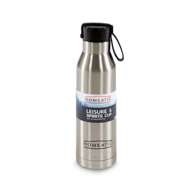 STEEL WATER BOTTLE 500 ML SILVER (Copy)
