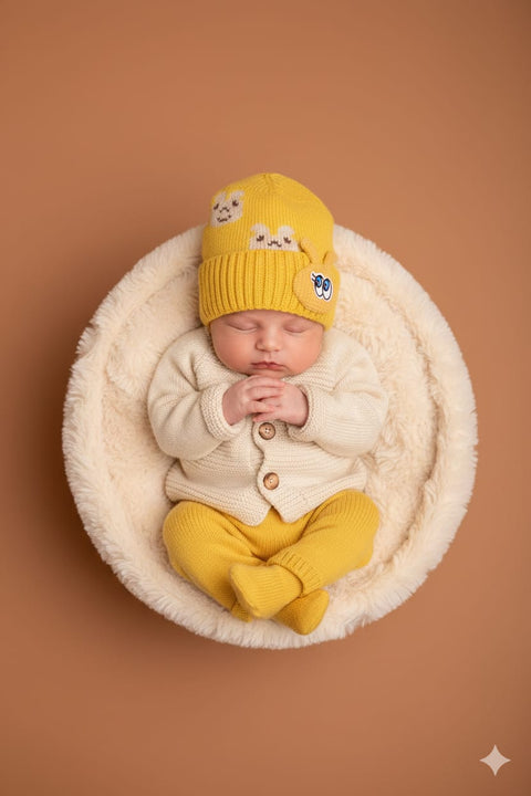 Wool Cap 3 Emoji Design