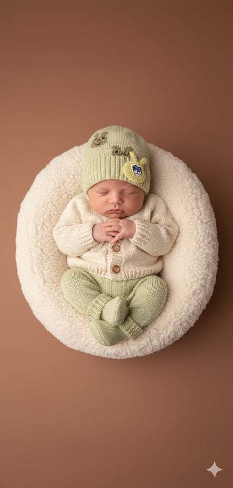 Wool Cap 3 Emoji Design