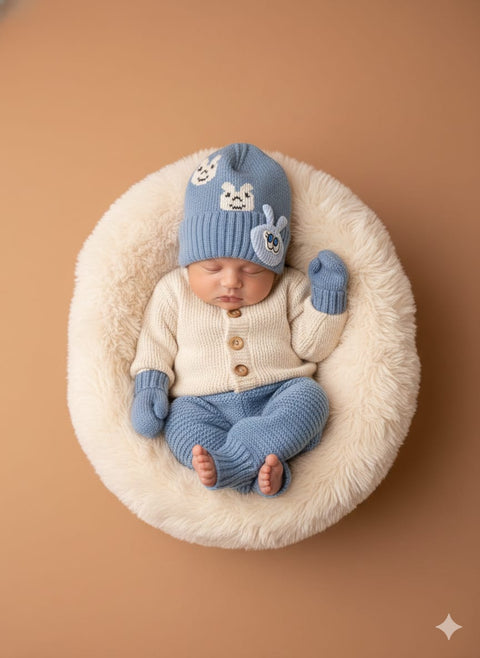 Wool Cap 3 Emoji Design