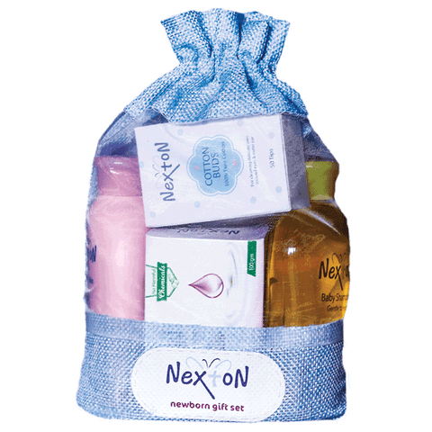 Nexton New Born Baby giftset (Pouch) Medium