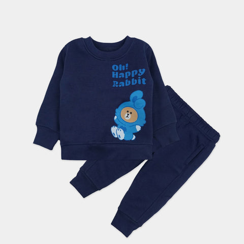 Bear print Tow Piece Suit