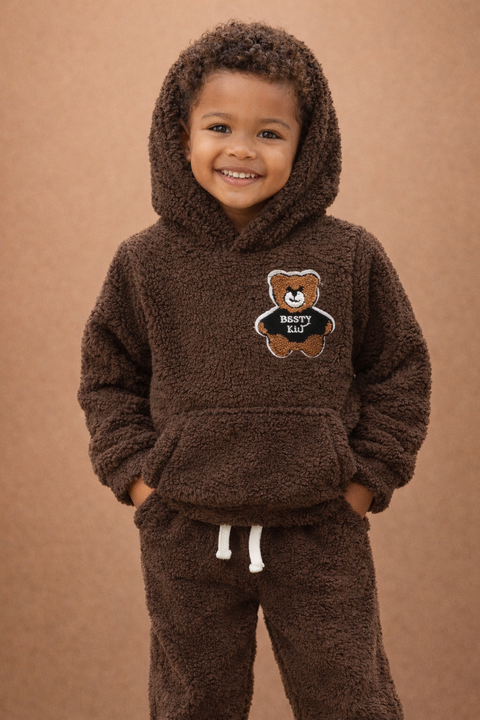 Baby Winter Fleece Hoodie Set