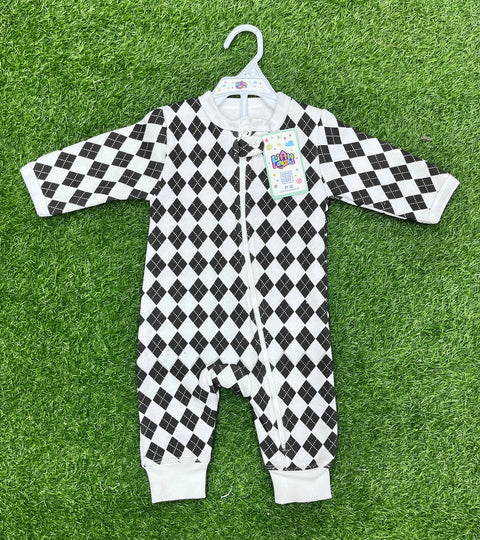 Fleece Romper Printed
