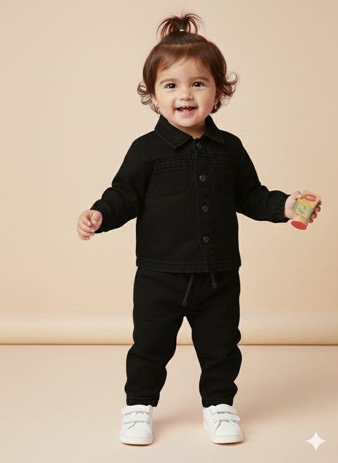 Denim Jacket And Pant