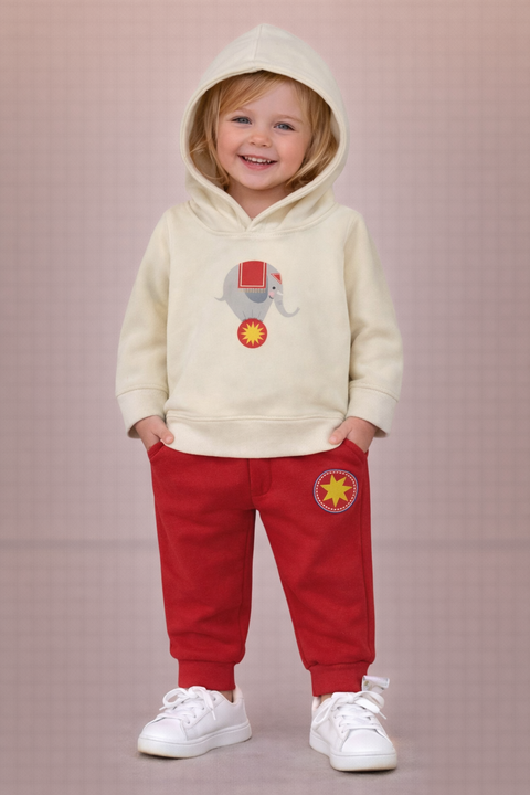 Happy Elephant Fleece Set