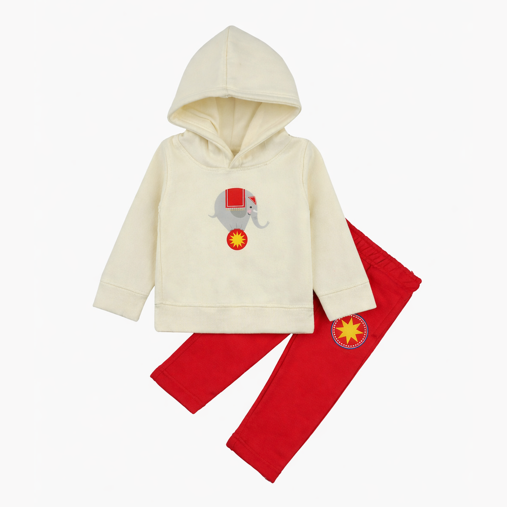 Happy Elephant Fleece Set