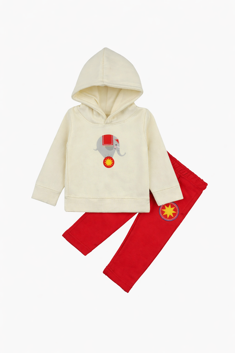 Happy Elephant Fleece Set