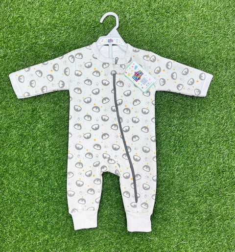 Fleece Romper Printed