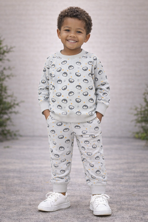 Printed 2 Piece Suit