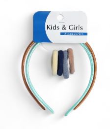 HAIR BAND & PONY SET