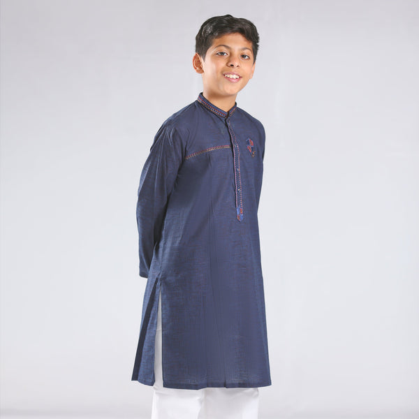 BOYS EMBROIDERED 3PCS SUIT 020