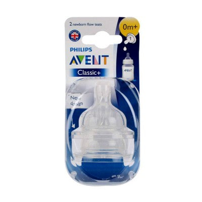 AVENT Teat Newborn 0m+ / 1h PK2 (SCF631/27)