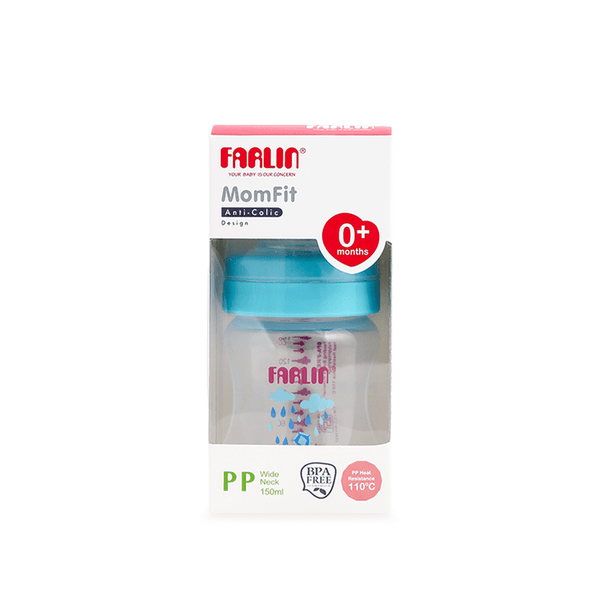 AB-42012-B FARLIN PP WIDE NECK FEEDING BOTTLE 150ML FL#5
