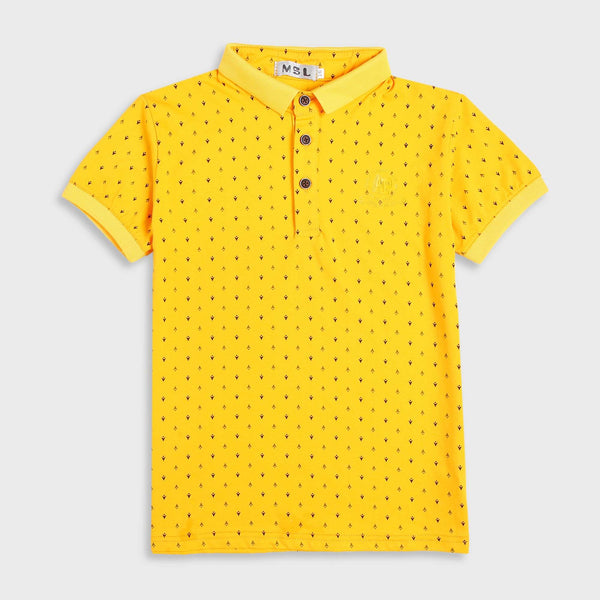 BOYS T- SHIRT POLO PRINT