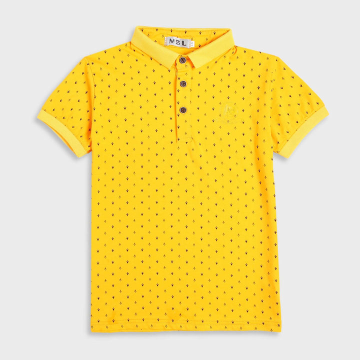 BOYS T- SHIRT POLO PRINT