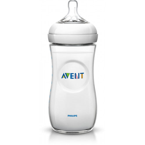 Avent Natural Feeding Bottle 6m+ 330ml - SCF696/13