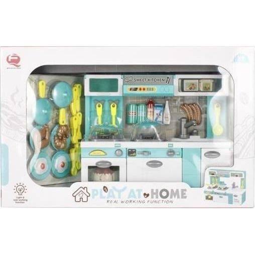 MUSICAL KITCHEN SET GREEN
